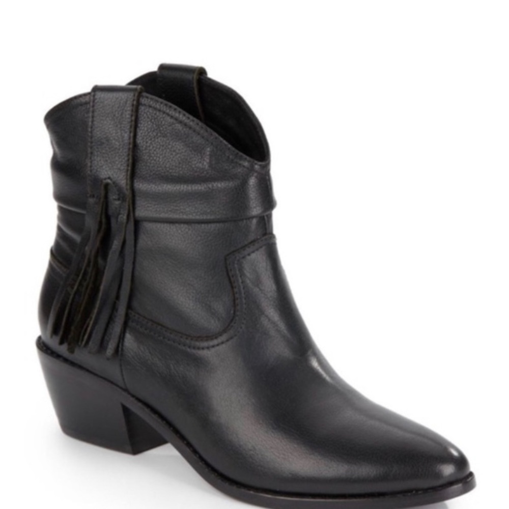 EUC Black JOIE Ankle Boots